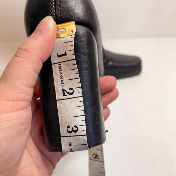 Vintage 90s Y2K Candies Leather Boots 7 - Picture 10 of 11